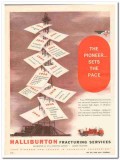 Halliburton Oil Well Cementing Company 1959 Vintage Ad Pioneer Pace Halliburton Oil Well Cementing Company 1959 Vintage Ad Pioneer Pace