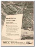 Hill Hubbell Company 1959 Vintage Ad Oil Pipe Protection Future Plants