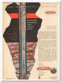 Houston Oil Field Material Company 1959 Vintage Ad Drill Collar Spear