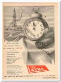 Layne Bowler Company 1959 vintage ad oil field time completion Layne Bowler Company 1959 vintage ad oil field time completion