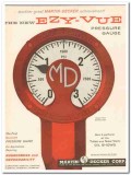 Martin-Decker Corp 1959 Vintage Ad Oil Pressure Gauge Ezy-Vue Accurate
