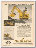 massey-ferguson 1959 greatest backhoe powerful davis 220 vintage ad