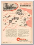 McCollum Exploration Company 1959 Vintage Ad Oil Geograph Economy