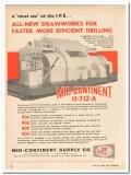 Mid-Continent Supply Company 1959 Vintage Ad Drawworks Faster Drilling Mid-Continent Supply Company 1959 Vintage Ad Drawworks Faster Drilling