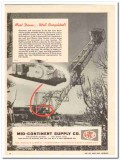 Mid-Continent Supply Company 1959 Vintage Ad Oil Field Well Completed Mid-Continent Supply Company 1959 Vintage Ad Oil Field Well Completed