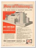 Mid-Continent Supply Company 1959 Vintage Ad Oil Drilling Efficiency Mid-Continent Supply Company 1959 Vintage Ad Oil Drilling Efficiency
