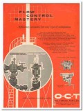 Oil Center Tool Company 1959 Vintage Ad O-C-T Flow Control Mastery