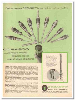 Perfect Circle Corp 1959 Vintage Ad Oil Cosasco Detection Corrosion Perfect Circle Corp 1959 Vintage Ad Oil Cosasco Detection Corrosion