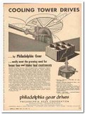 Philadelphia Gear Corp 1959 Vintage Ad Oil Cooling Tower Drives Fans Philadelphia Gear Corp 1959 Vintage Ad Oil Cooling Tower Drives Fans