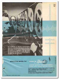 Wrather Corp 1959 Vintage Catalog Muzak Music Transmission Guide