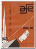 Associated Fiberglass Engineers 1964 Vintage Catalog Church Spires