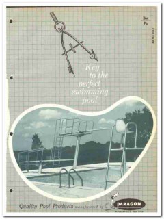 Paragon Swimming Pool Company 1964 Vintage Catalog Deck Equipment Paragon Swimming Pool Company 1964 Vintage Catalog Deck Equipment