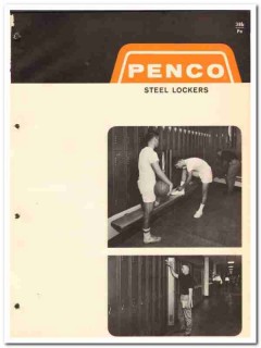 Penco Products Inc 1964 Vintage Catalog Lockers Steel Single Double Penco Products Inc 1964 Vintage Catalog Lockers Steel Single Double