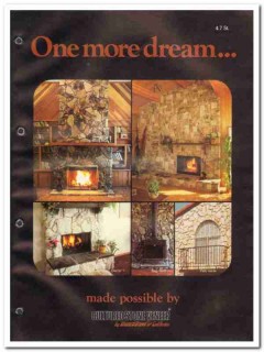 Stucco Stone Products Inc 1982 Vintage Catalog Cultured Veneer Dream