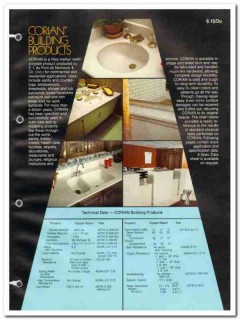 Du Pont Company 1982 Vintage Catalog Bathroom Corian Building Product