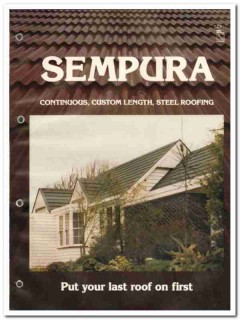 Rib-Roof Industries Inc 1982 Vintage Catalog Roofing Sempura Steel