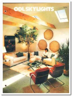 ODL Inc 1982 Vintage Catalog Skylights Aluminum Curb Glass Circular ODL Inc 1982 Vintage Catalog Skylights Aluminum Curb Glass Circular