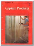 Georgia-Pacific Corp 1982 Vintage Catalog Gypsum Products Installation