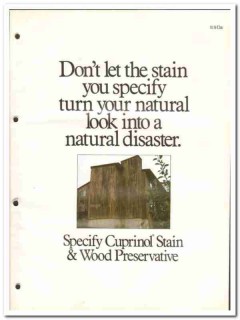 Darworth Company 1982 Vintage Catalog Wood Preservative Cuprinol Stain Darworth Company 1982 Vintage Catalog Wood Preservative Cuprinol Stain