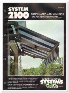 Catco Supply Inc 1982 Vintage Catalog Awnings Articulated Arm System Catco Supply Inc 1982 Vintage Catalog Awnings Articulated Arm System