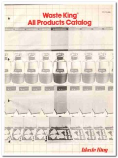 Norris Industries Inc 1982 Vintage Catalog Appliances Waste King Norris Industries Inc 1982 Vintage Catalog Appliances Waste King