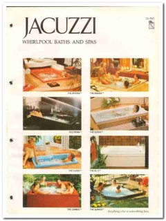Jacuzzi Inc 1982 Vintage Catalog Spas Whirlpool Baths Hydrotherapy Jacuzzi Inc 1982 Vintage Catalog Spas Whirlpool Baths Hydrotherapy