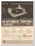 british industries corp 1961 garrard type a turntable vintage ad british industries corp 1961 garrard type a turntable vintage ad