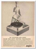 dyna-empire inc 1961 troubador flutter wow record turntable vintage ad