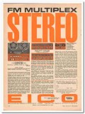 electronic instrument corp 1961 eico stereo fm multiplex vintage ad electronic instrument corp 1961 eico stereo fm multiplex vintage ad