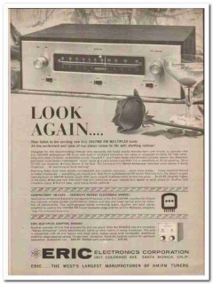 eric electronics corp 1961 3457mx fm multiplex tuner stereo vintage ad eric electronics corp 1961 3457mx fm multiplex tuner stereo vintage ad