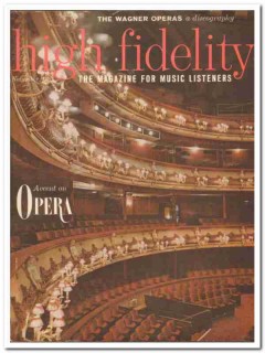 high fidelity 1961 accent on opera vintage stereo magazine cover high fidelity 1961 accent on opera vintage stereo magazine cover