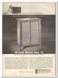 ling-temco-vought 1963 university classic dual-12 speaker vintage ad ling-temco-vought 1963 university classic dual-12 speaker vintage ad