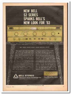 thompson ramo wooldridge inc 1961 bell 2445-s2 stereo vintage ad thompson ramo wooldridge inc 1961 bell 2445-s2 stereo vintage ad