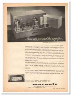 marantz company 1963 need model 8b amplifier 35 watt stereo vintage ad marantz company 1963 need model 8b amplifier 35 watt stereo vintage ad