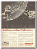 h h scott inc 1963 model 310-d fm tuner telstar stereo vintage ad