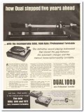 united audio 1964 dual-1009 turntable record player stereo vintage ad united audio 1964 dual-1009 turntable record player stereo vintage ad
