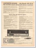 heath company 1968 heathkit ar-15 advanced stereo receiver vintage ad heath company 1968 heathkit ar-15 advanced stereo receiver vintage ad