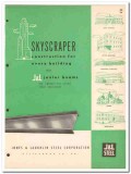 Jones Laughlin Steel Corp 1954 Vintage Catalog Beams Skyscraper Junior Jones Laughlin Steel Corp 1954 Vintage Catalog Beams Skyscraper Junior