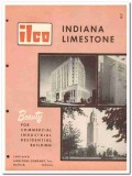Indiana Limestone Company 1954 Vintage Catalog Stone Construction ILCo