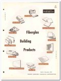 Owens-Corning Fiberglas Corp 1954 Vintage Catalog Insulation Building Owens-Corning Fiberglas Corp 1954 Vintage Catalog Insulation Building