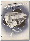 Washington Steel Products Inc 1954 Vintage Catalog Hardware Cabinet