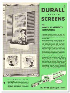 New York Wire Cloth Company 1954 Vintage Catalog Window Screens Durall New York Wire Cloth Company 1954 Vintage Catalog Window Screens Durall