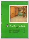 Flintkote Company 1954 Vintage Catalog Tile Asbestos Tile-Tex Mura-Tex