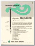 Miracle Adhesives Corp 1954 Vintage Catalog Tile Adhesion Construction Miracle Adhesives Corp 1954 Vintage Catalog Tile Adhesion Construction