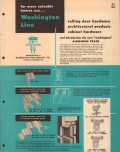 Washington Steel Products Inc 1956 Vintage Catalog Hardware Door