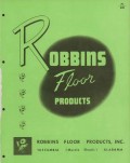 Robbins Floor Products Inc 1956 Vintage Catalog Tile Lifetime Vinyl