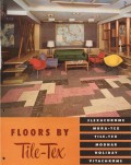 Flintkote Company 1956 Vintage Catalog Tiles Asbestos Floor Tile-Tex