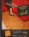 Harris Mfg Company 1956 Vintage Catalog Flooring Bondwood Hardwood Harris Mfg Company 1956 Vintage Catalog Flooring Bondwood Hardwood