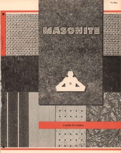 Masonite Corp 1956 Vintage Catalog Presdwood Panels Interior Exterior