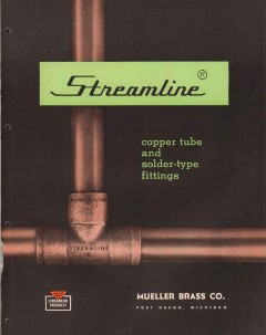 Mueller Brass Company 1956 Vintage Catalog Pipe Streamline Copper Tube